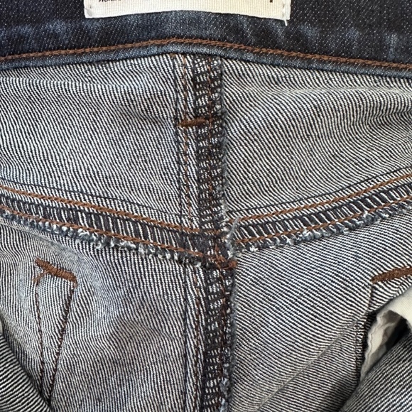 Ann Taylor Loft Dark Wash Denim Modern Skinny Jeans - Size 6/28 - Picture 5 of 6